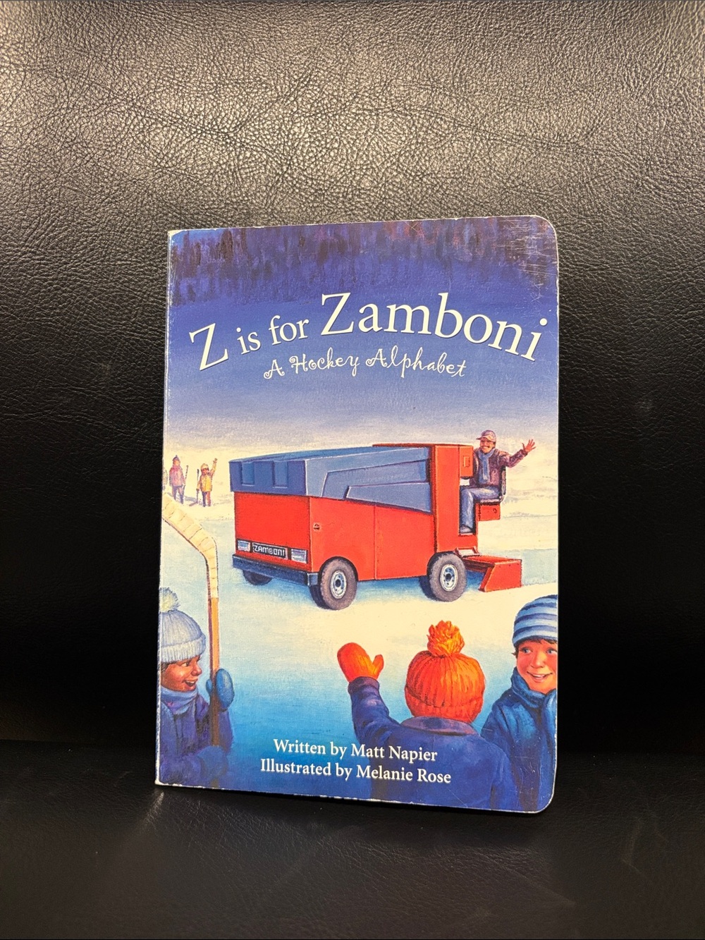 5/$25 Z is for Zamboni Board Book